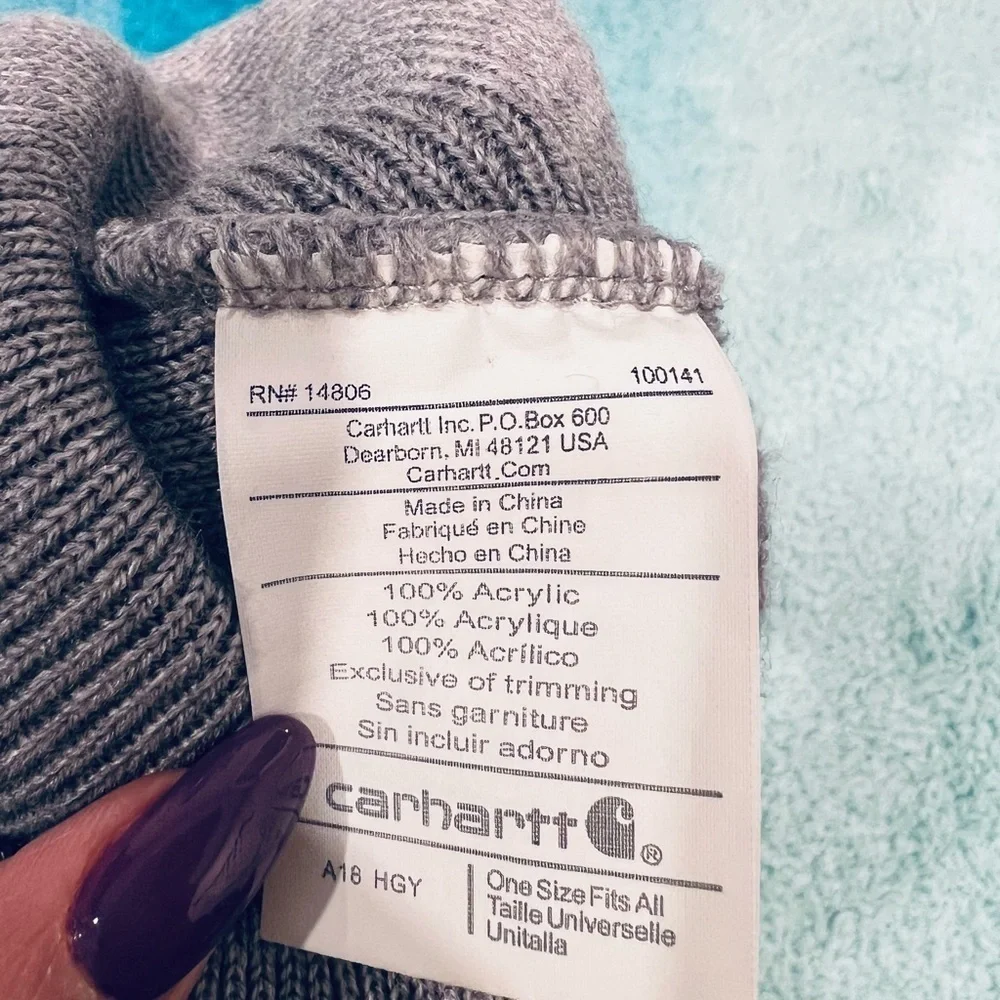 🔥Carhartt Gray  Beanie🔥